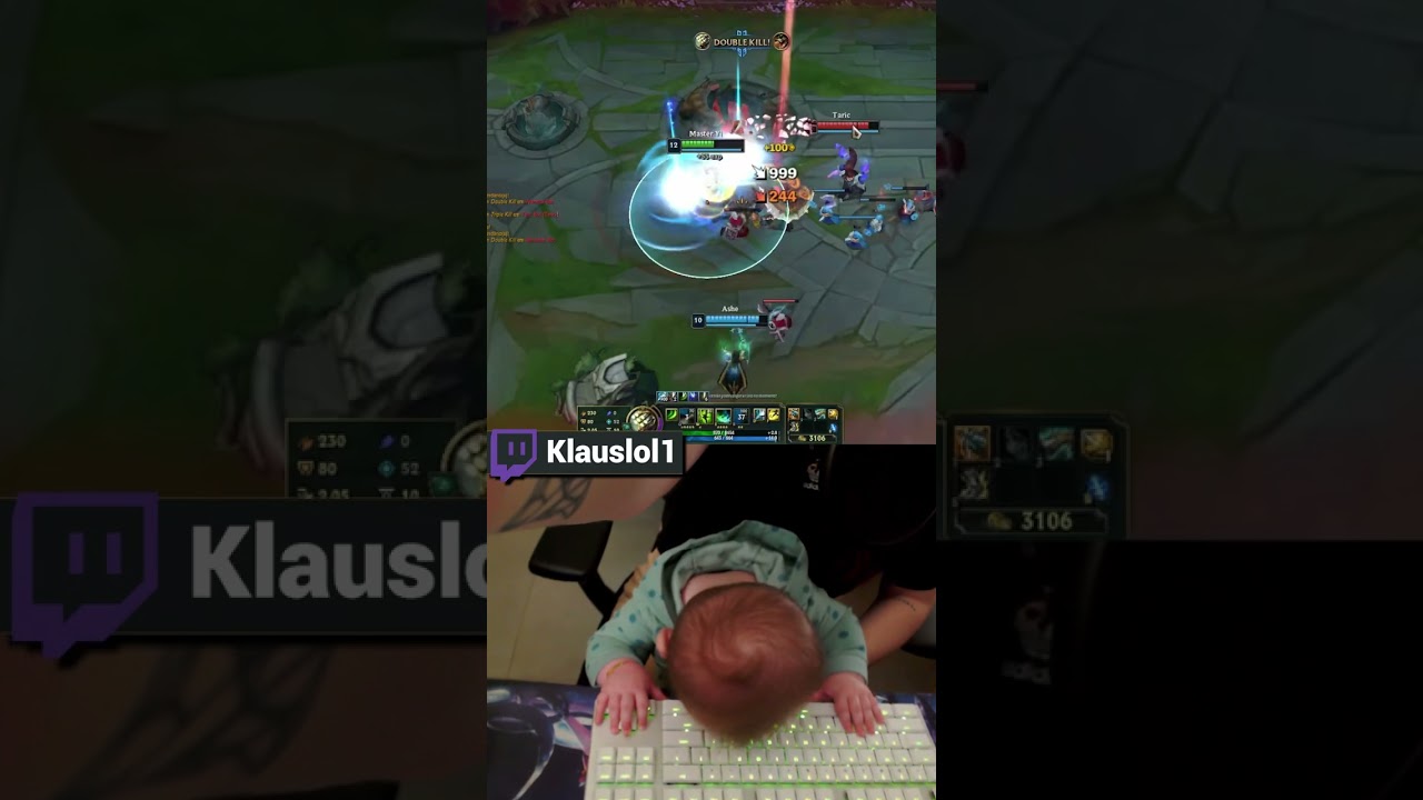 Olivialol com 6 meses j&aacute; mostrando o poder do curso 😎😎😎 #lolbr #lol #lolmemes #cblol #lolbrasil