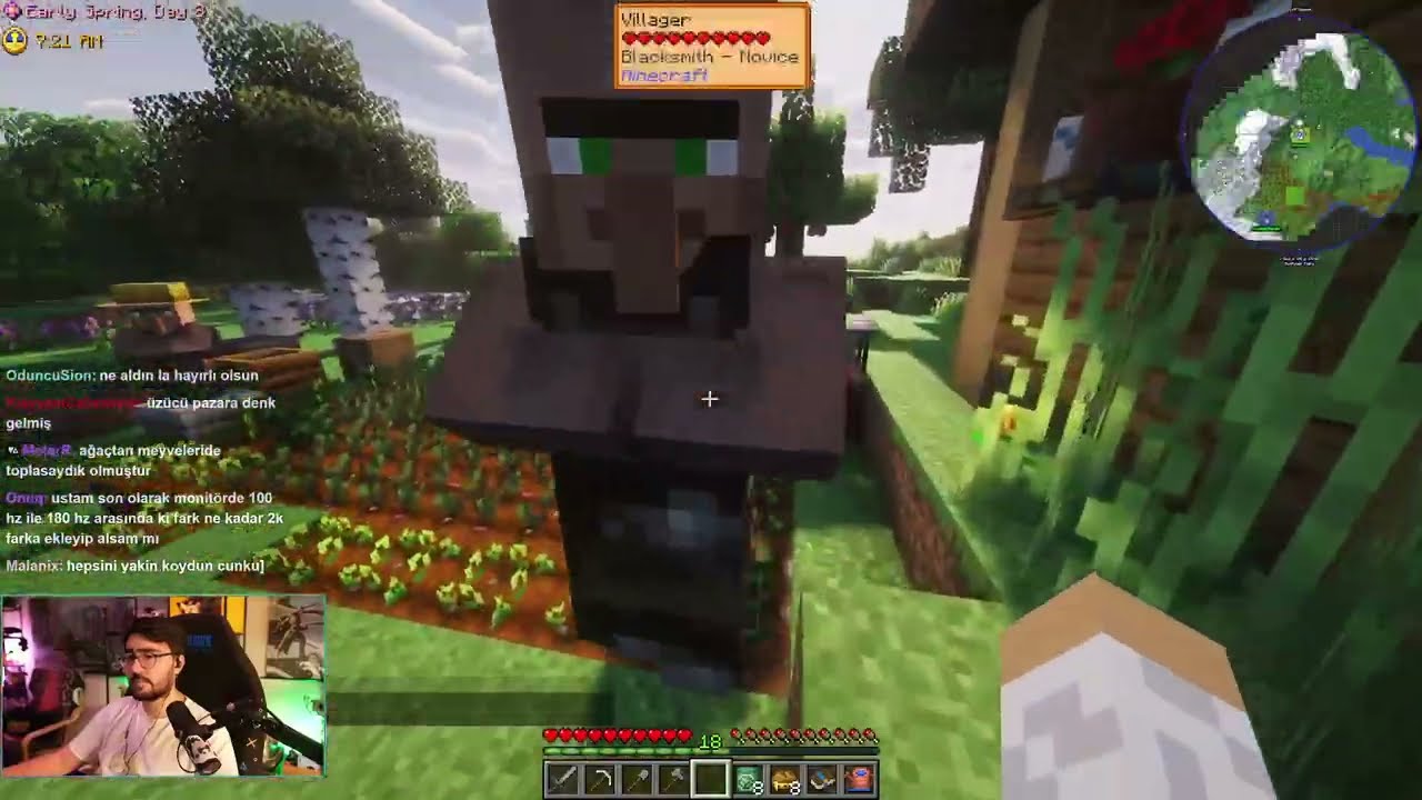 Videoyun Minecraft Sunlit Valley Modunu oynuyor #2 [25/10/2025]