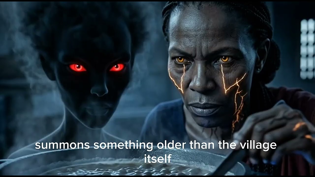 THE WOMAN WHO ATE MEN’S SHADOWS #DarkStory#AfricanFolklore#HorrorStory#SpiritualBattle#VillageLegend