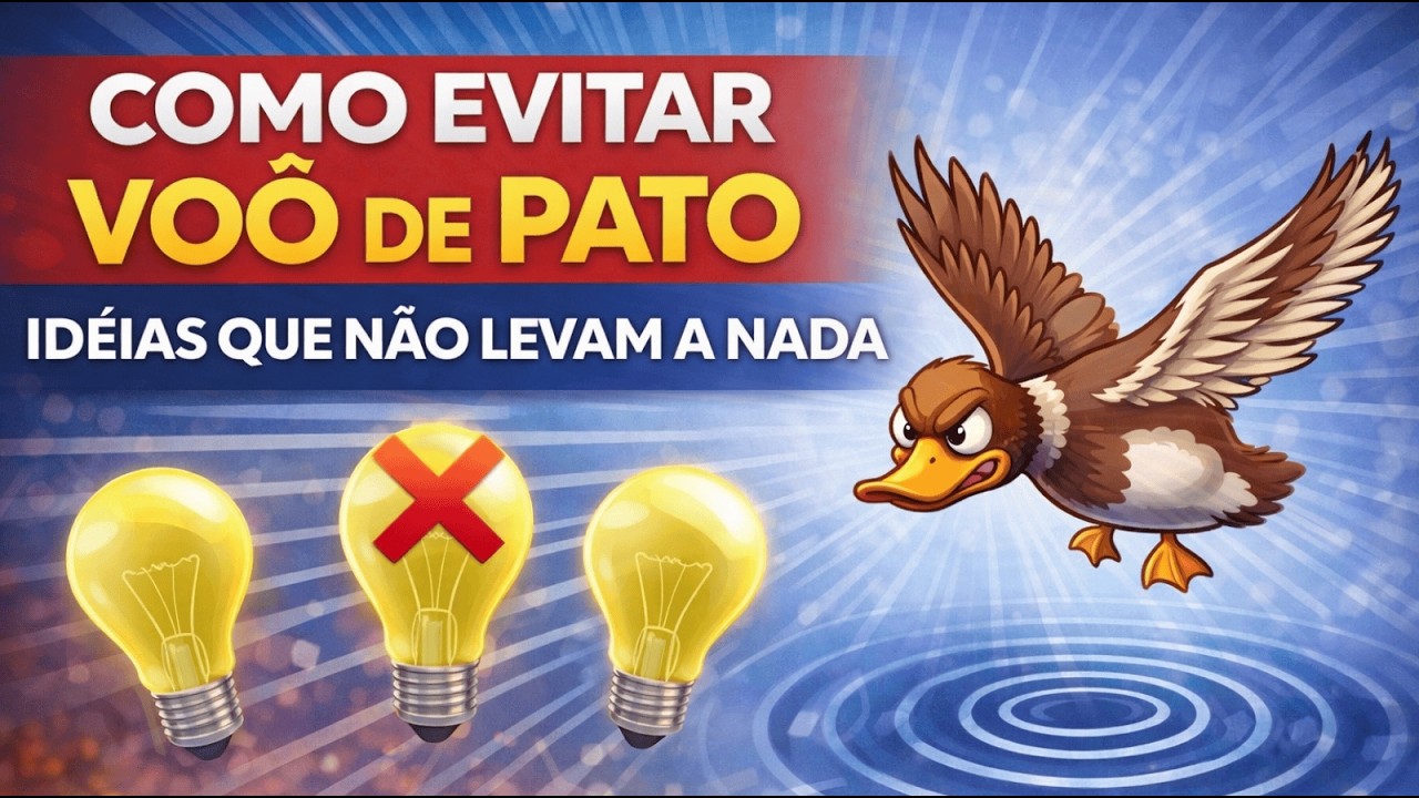 IDÉIAS QUE VÃO TE LEVAR: Pra lugar nenhum, como evitar