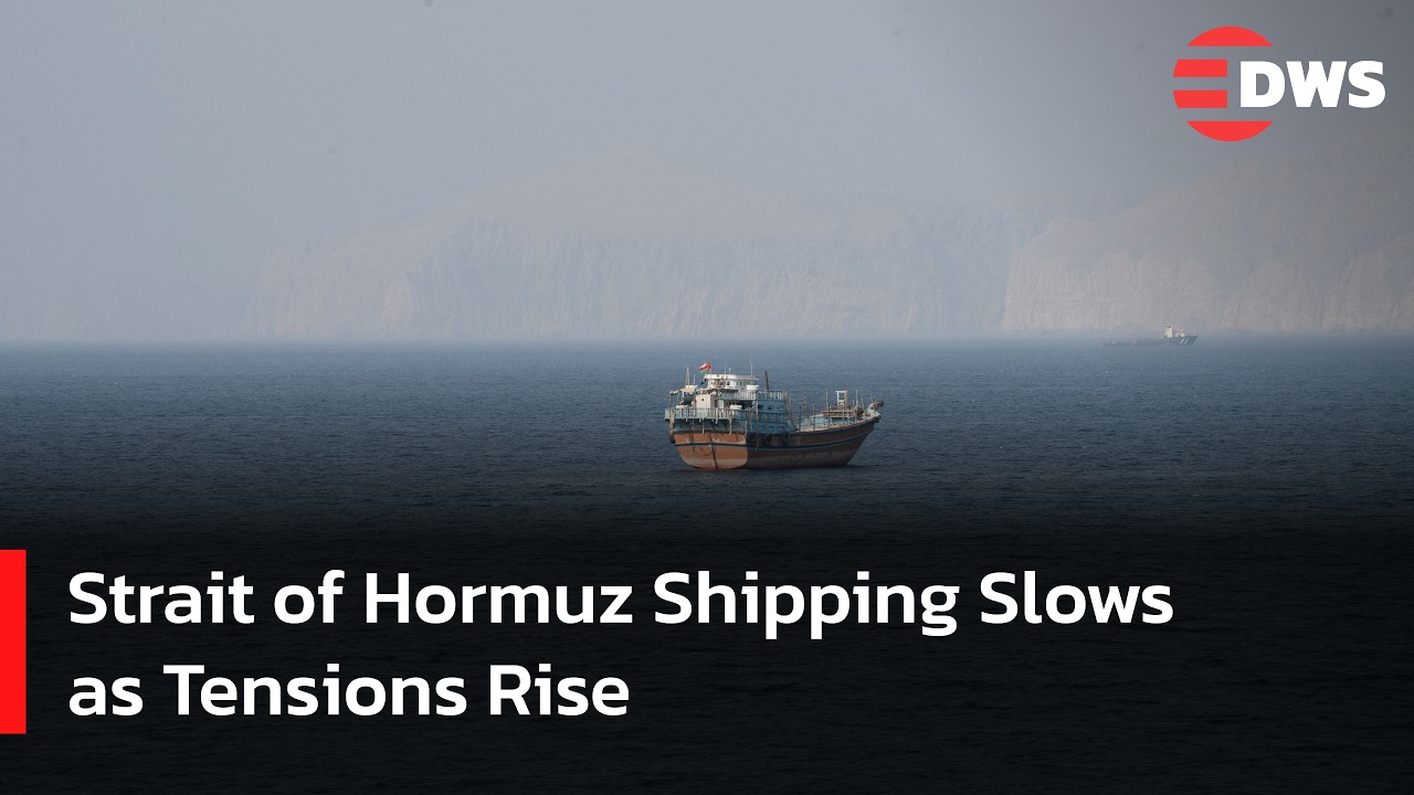 WATCH NOW: Strait of Hormuz Shipping Slows as Tensions Rise | AH15