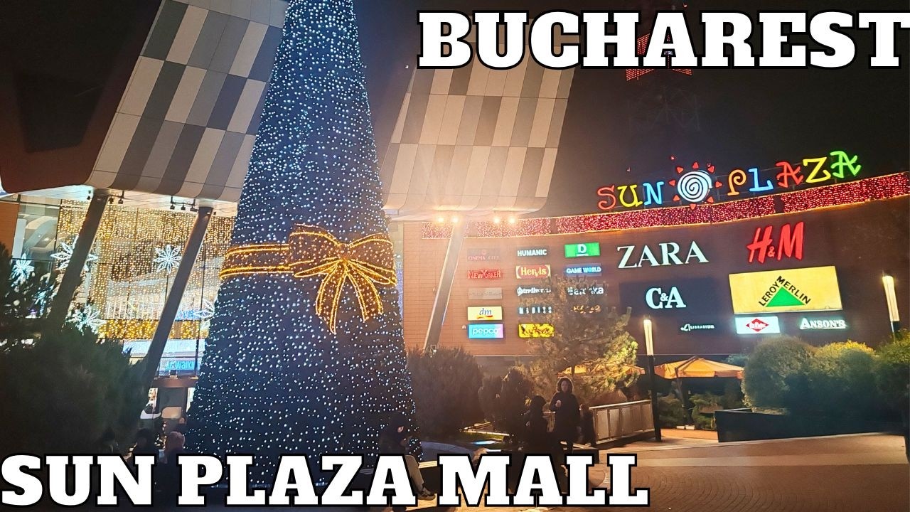 BUCHAREST SUN PLAZA Shopping Centre Cinema & Entertainment BUCURESTI ROMANIA Big Berceni 4K
