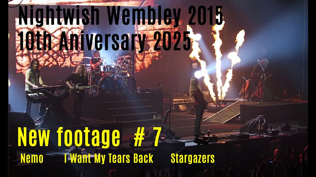 Nightwish Wembley 2015 new footage for 2025 PART 7