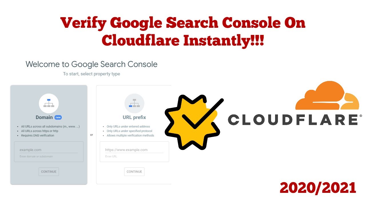Verify Google Search Console with Cloudflare - Instant Method - 2022