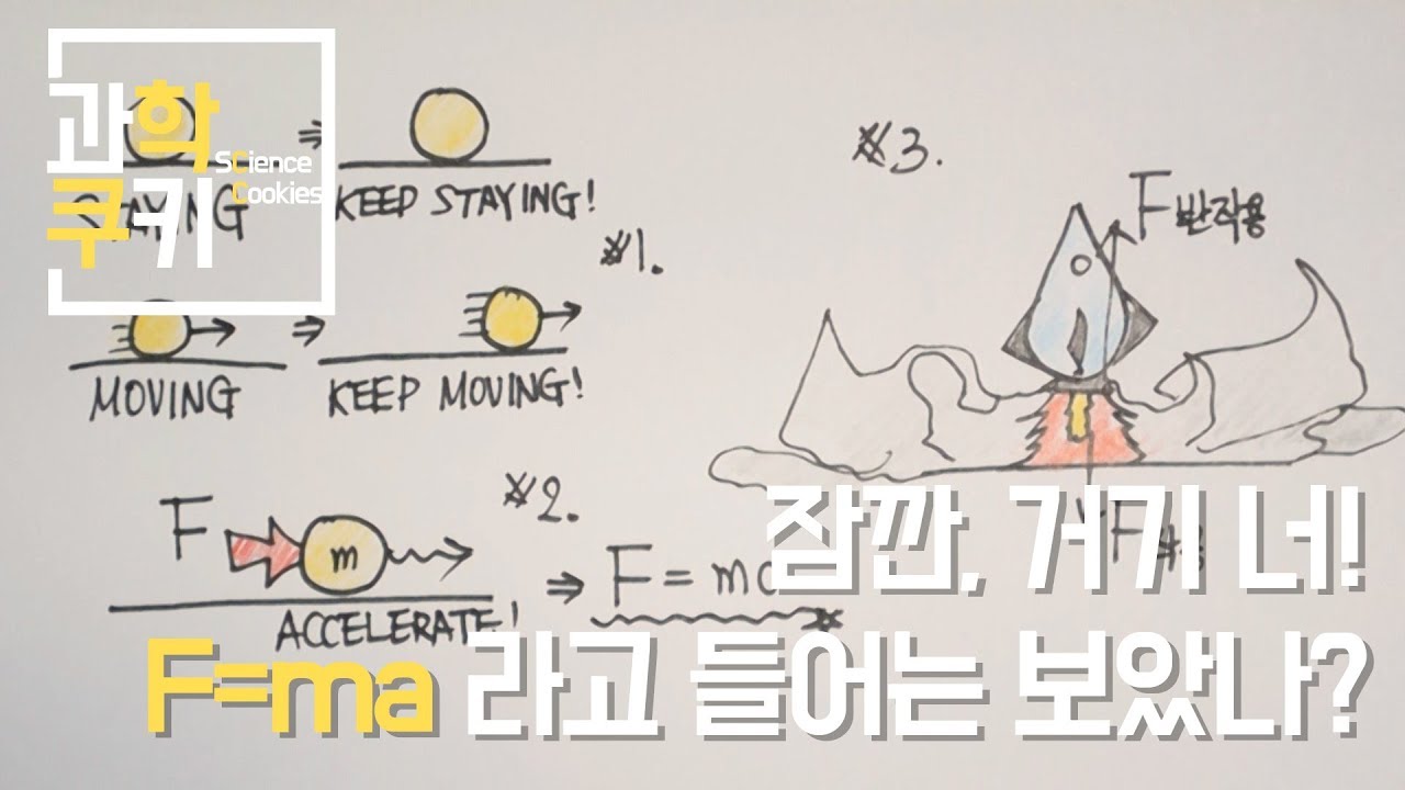 많은 사람들이 잘못 알고있는 F=ma의 진짜 의미!