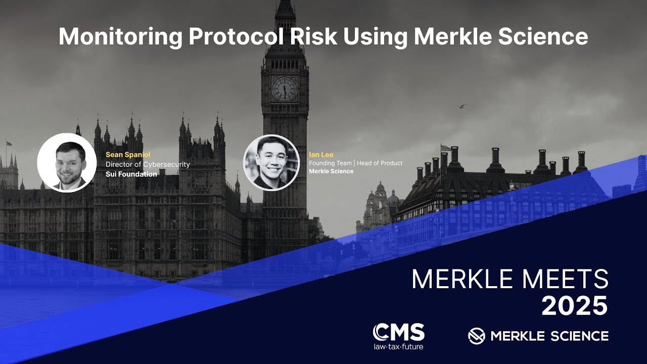Sean Spaniol on Sui's Security Program & Using Merkle Science Tools