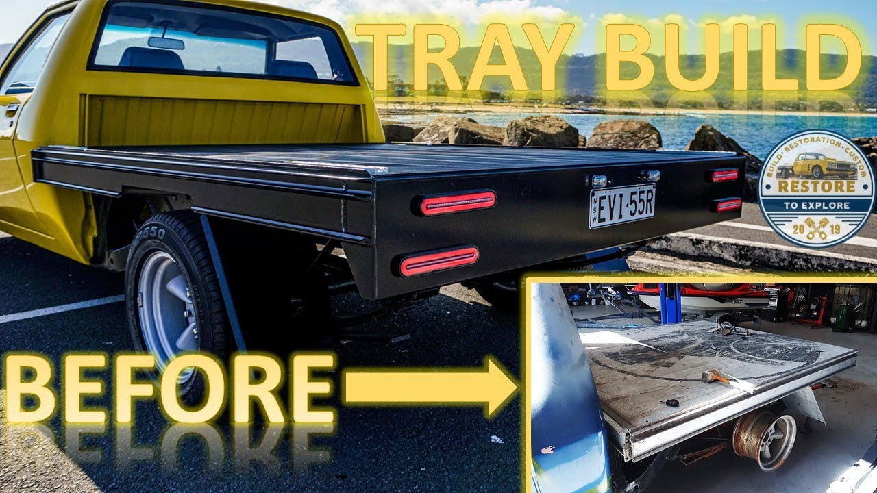 DESIGNING A FUNCTIONAL AND STYLISH TRAY // 1976 HX ONE TONNER RESTORATION EP#2