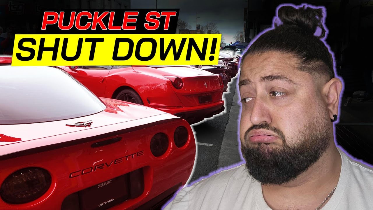 Melbourne's HOTTEST cars literally SHUT DOWN Puckle St!