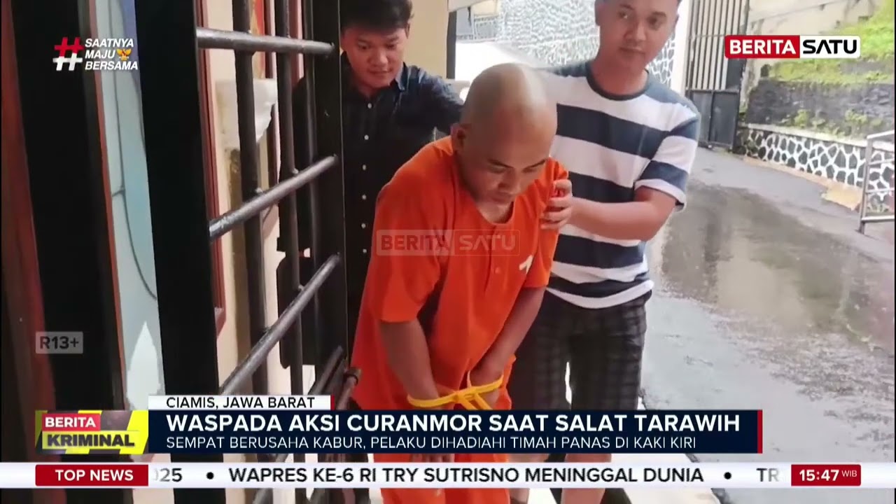 Ciamis Geger: Komplotan Pencuri Motor Beraksi Saat Tarawih #beritasatu