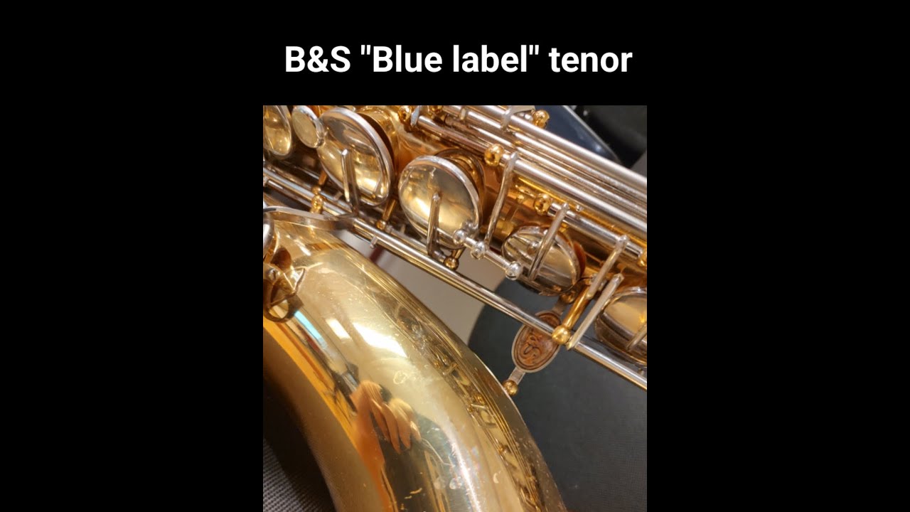 It doesn't really matter what sax you have. B&S tenor.