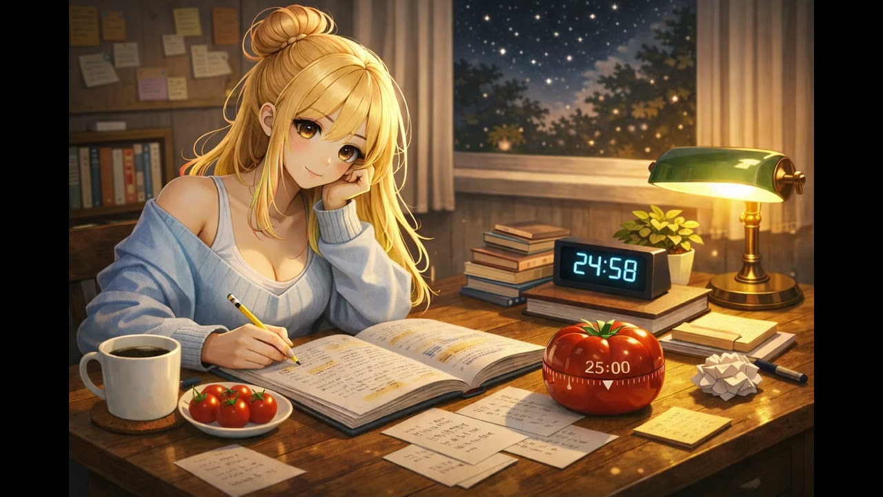 Birlikte Ders Çalışalım 📚 | Yağmur Sesi + YKS Pomodoro