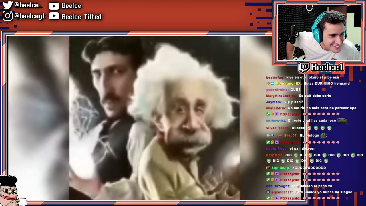 Albert Einstein entro al chat: