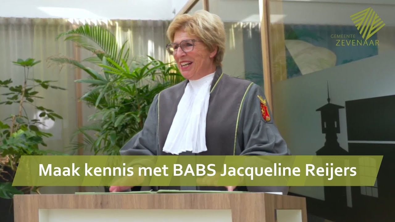Trouwambtenaar Jacqueline Reijers | gemeente Zevenaar