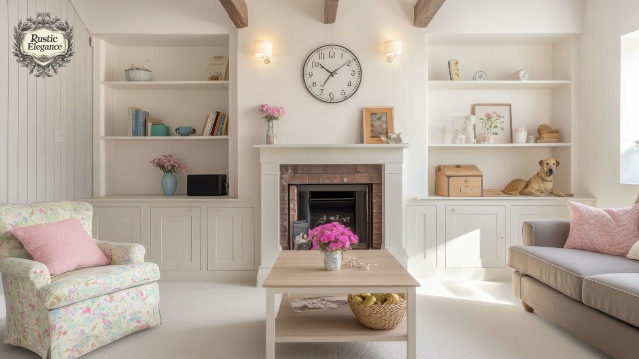 Modern Cottage Interior Design | Creating English Cottage Style Without Clutter in Large Spaces