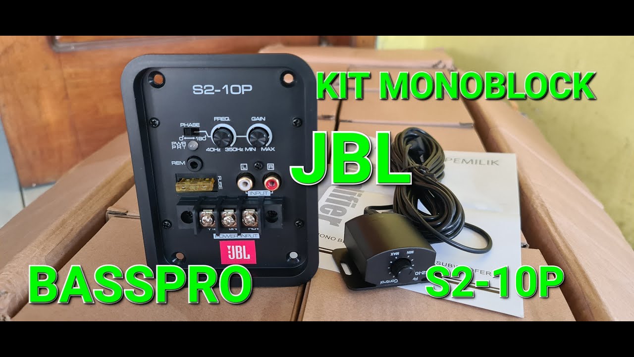 BASS GAHARRR!!! Kit Amplifier Monoblock 