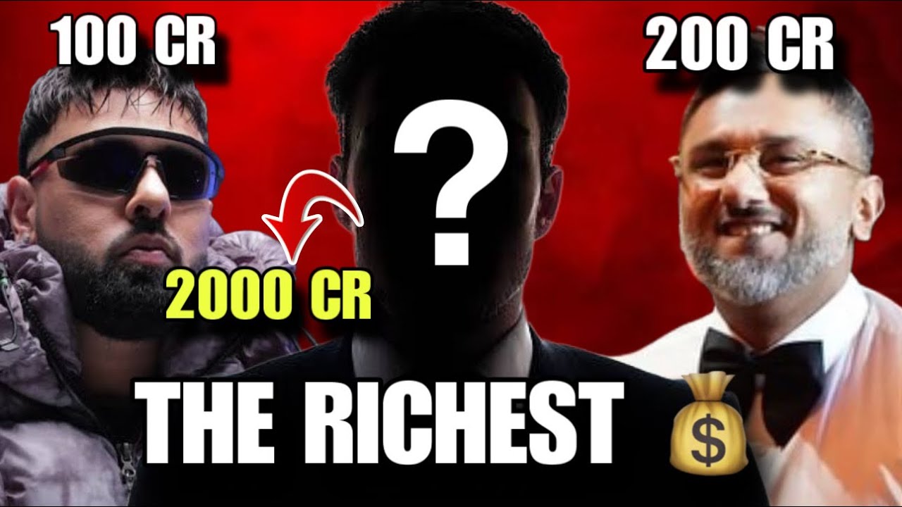 WHO IS THE RICHEST INDIAN RAPPER/SINGER ? TOP 10 💰 💴