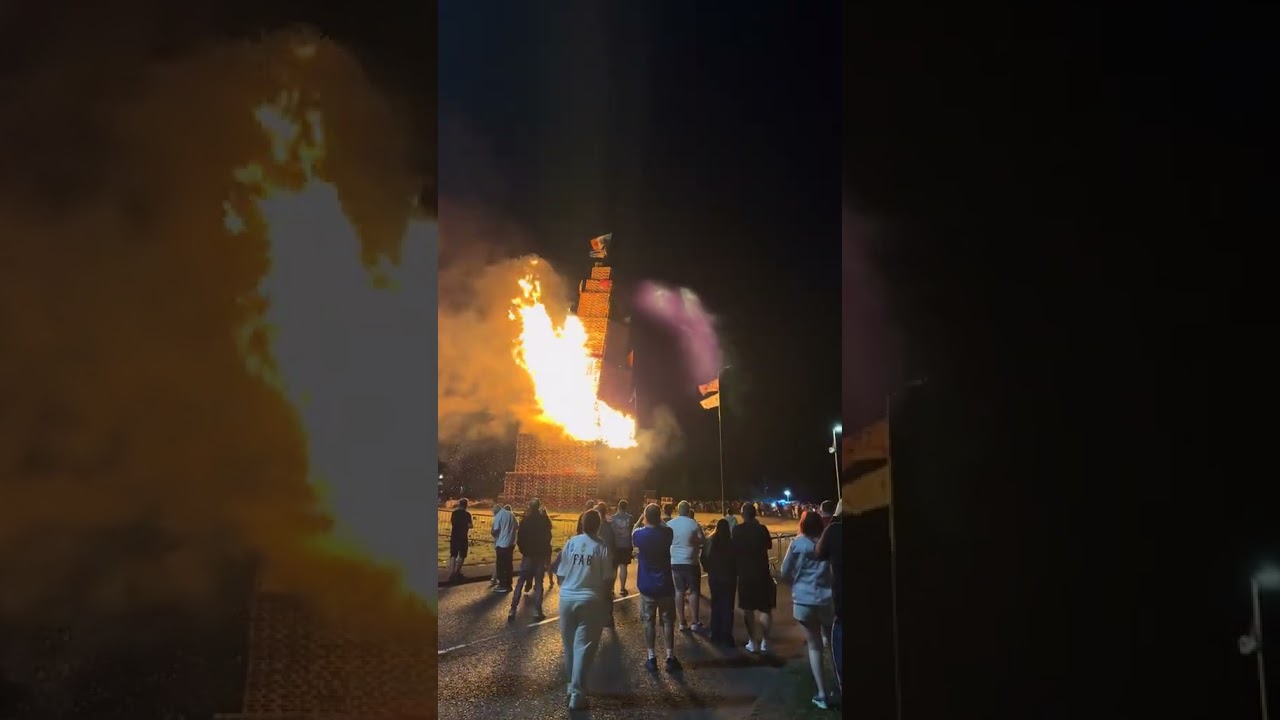 11th Night Bonfire 2026 | Incredible Scenes on 10th July 🔥