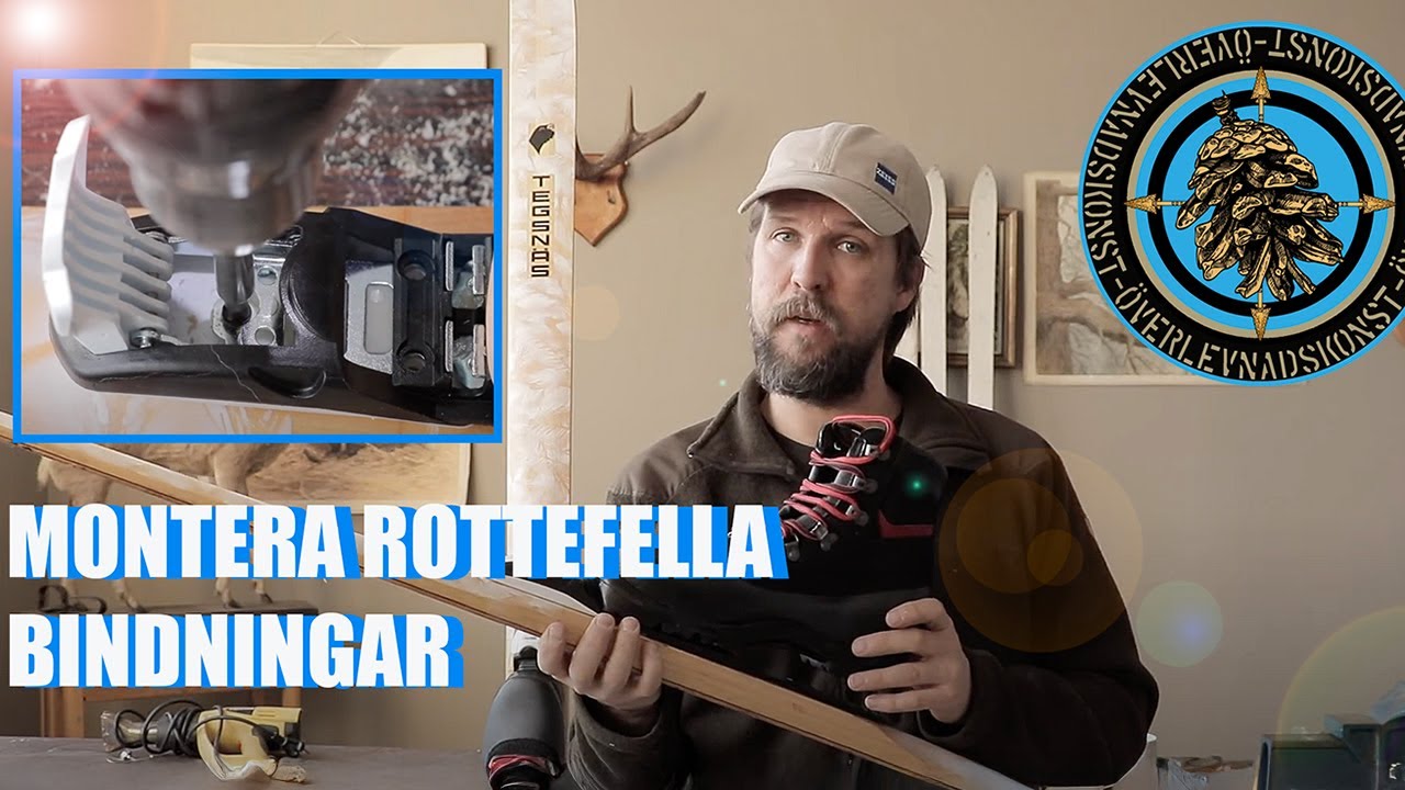 SÅ MONTERAR DU EN ROTTEFELLA BINDNING