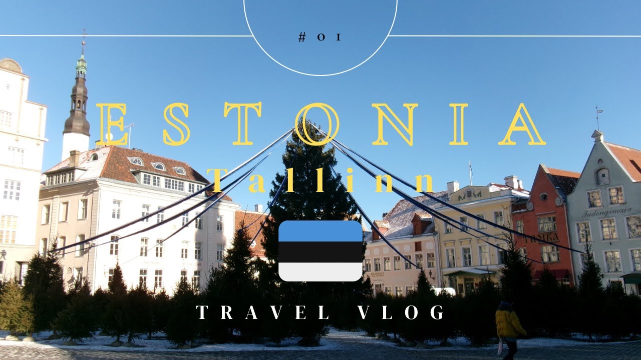 【冬のエストニア・タリン旅🇪🇪】Day１｜フィンランドからフェリーで行く最高の1泊2日