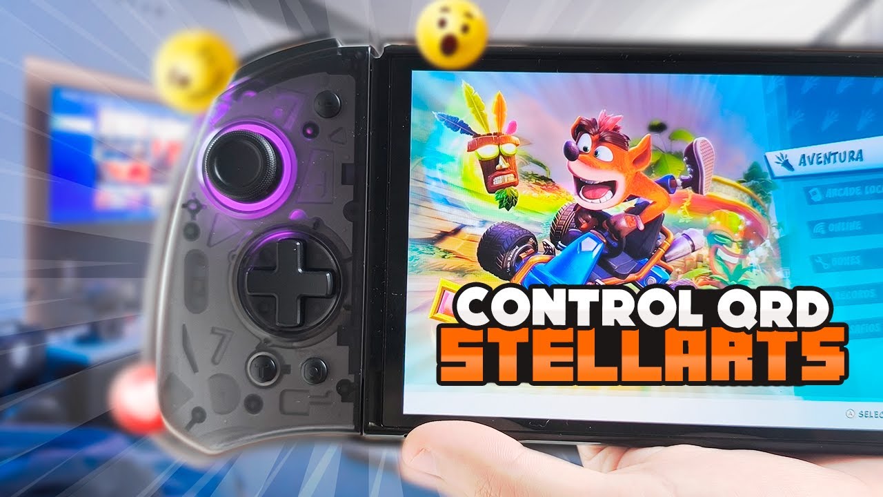 🎮 QRD Stellar T5: El MEJOR mando para Switch, PC y móvil ✨🕹️ ¡RESEÑA COMPLETA
