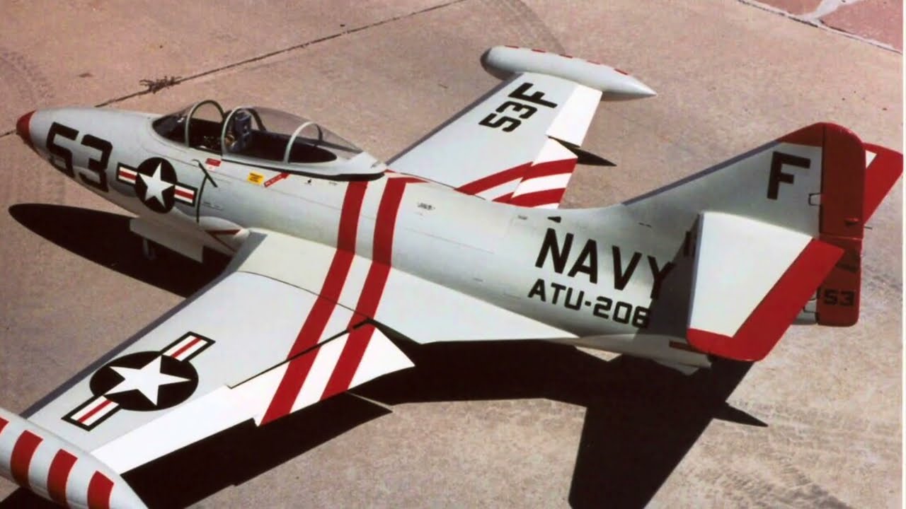 F-9F Panther RC Turbine Jet Paint series