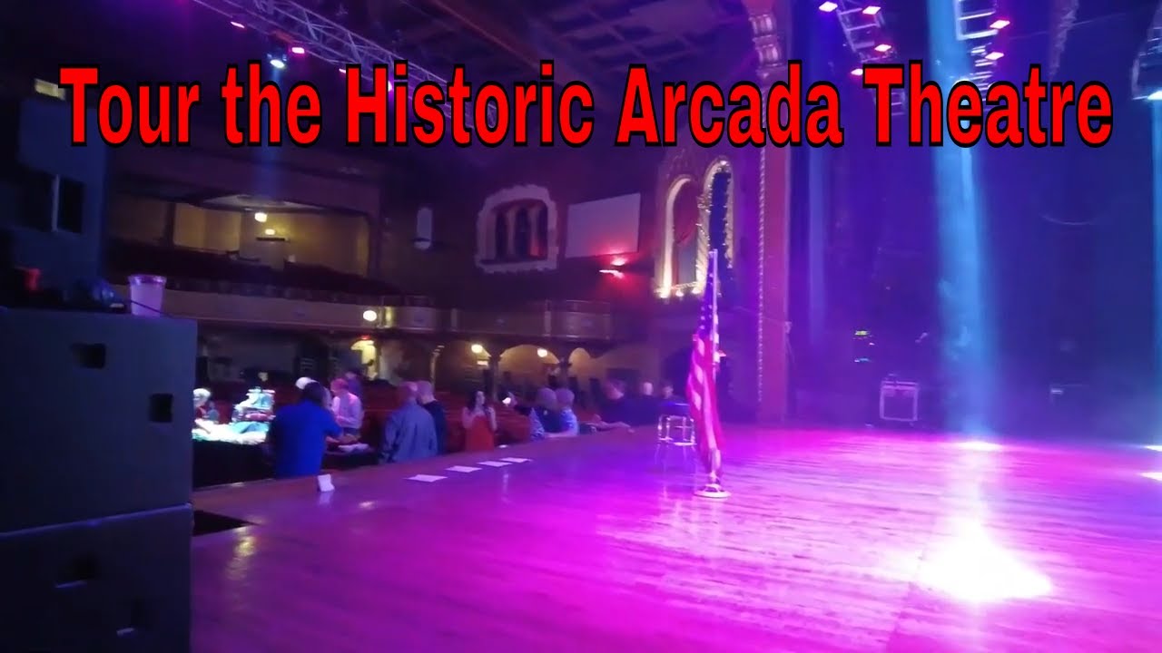 Arcada Theatre Tour with Renovations, Backstage Access, and Stage