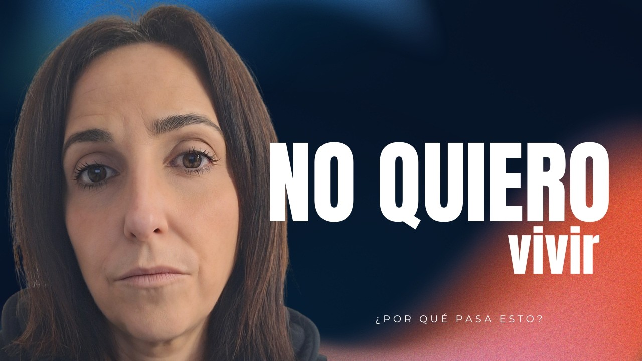 Si alguna vez has pensado: ‘No me importaría no estar en este mundo’, escucha esto”