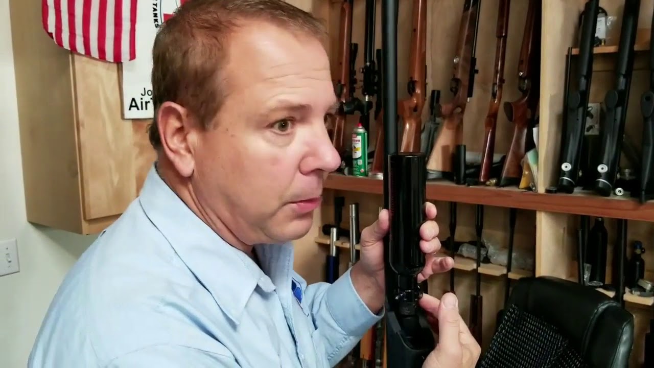Umarex Gauntlet, aligning the bottle in the hand guard