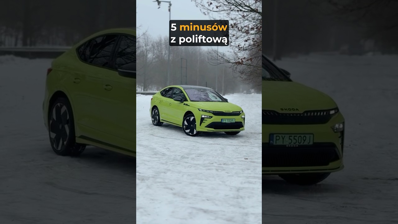 5 MINUS&Oacute;W - Skoda Enyaq RS 340 KM (2026) | #Skoda #Enyaq #5minusow