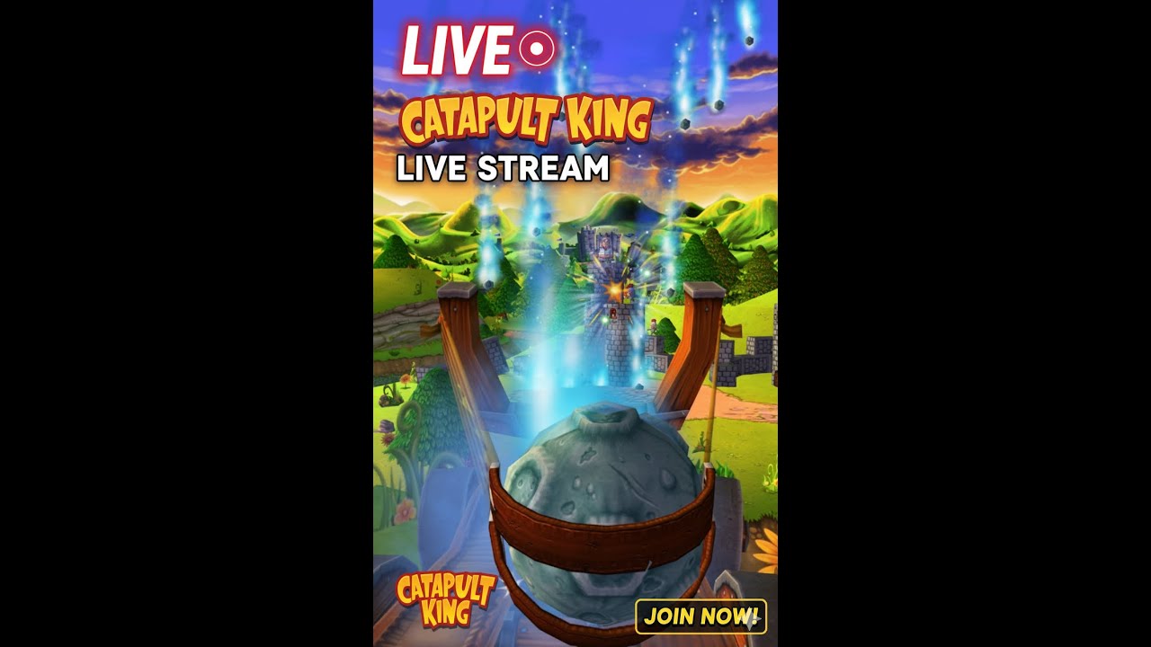 Catapult King Live: Crushing Castles & Saving Princesses