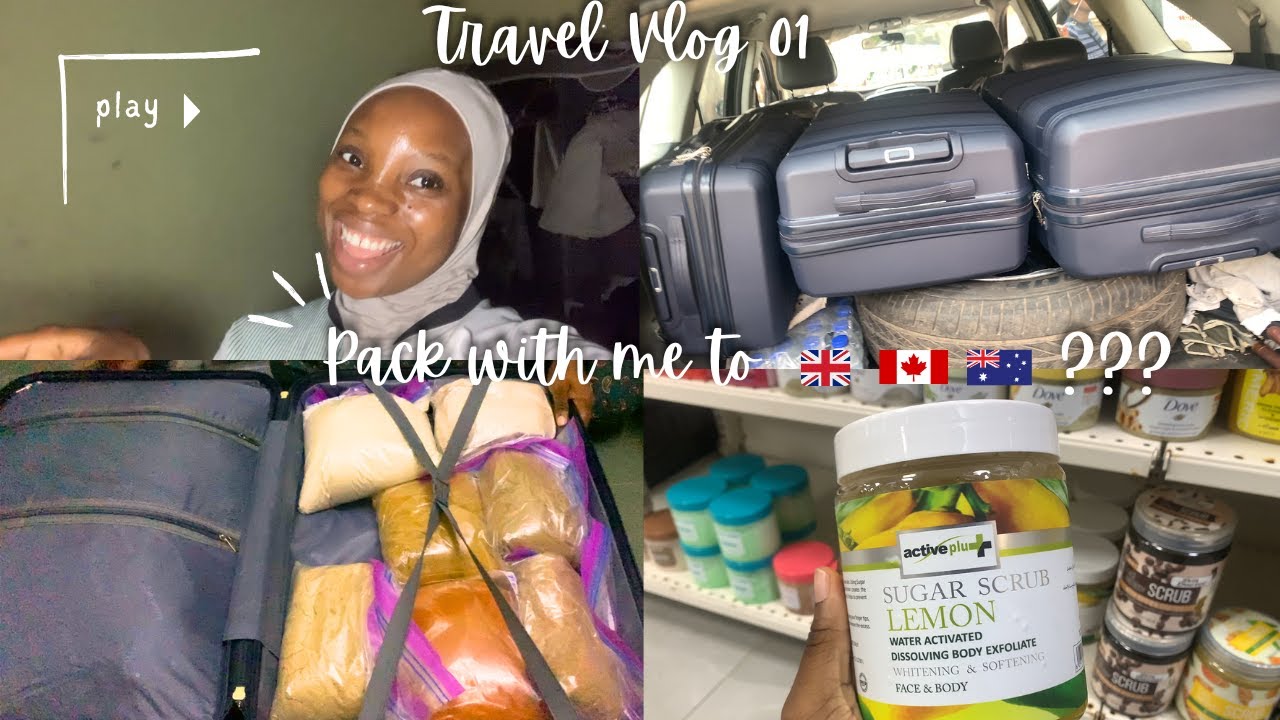 Travel Vlog 01 - Pack with me 🧳✈️