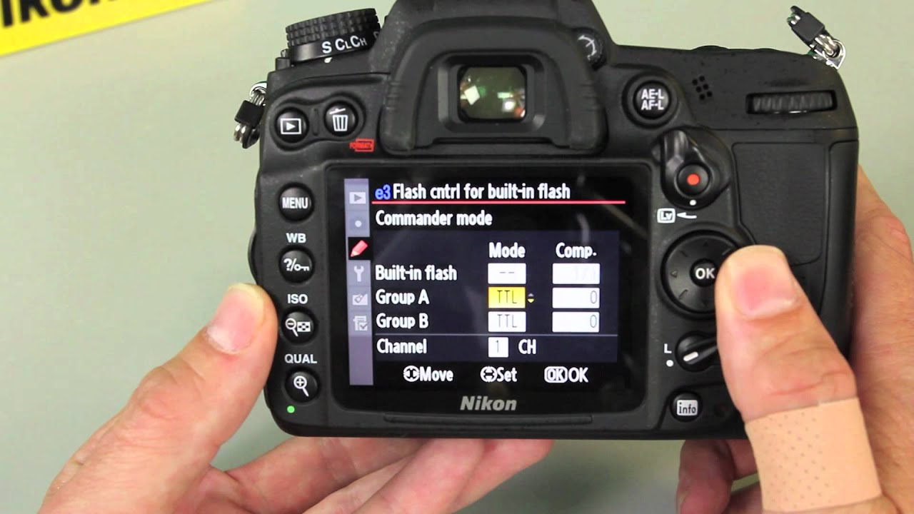 How To Use Nikon CLS Off Camera TTL Flash