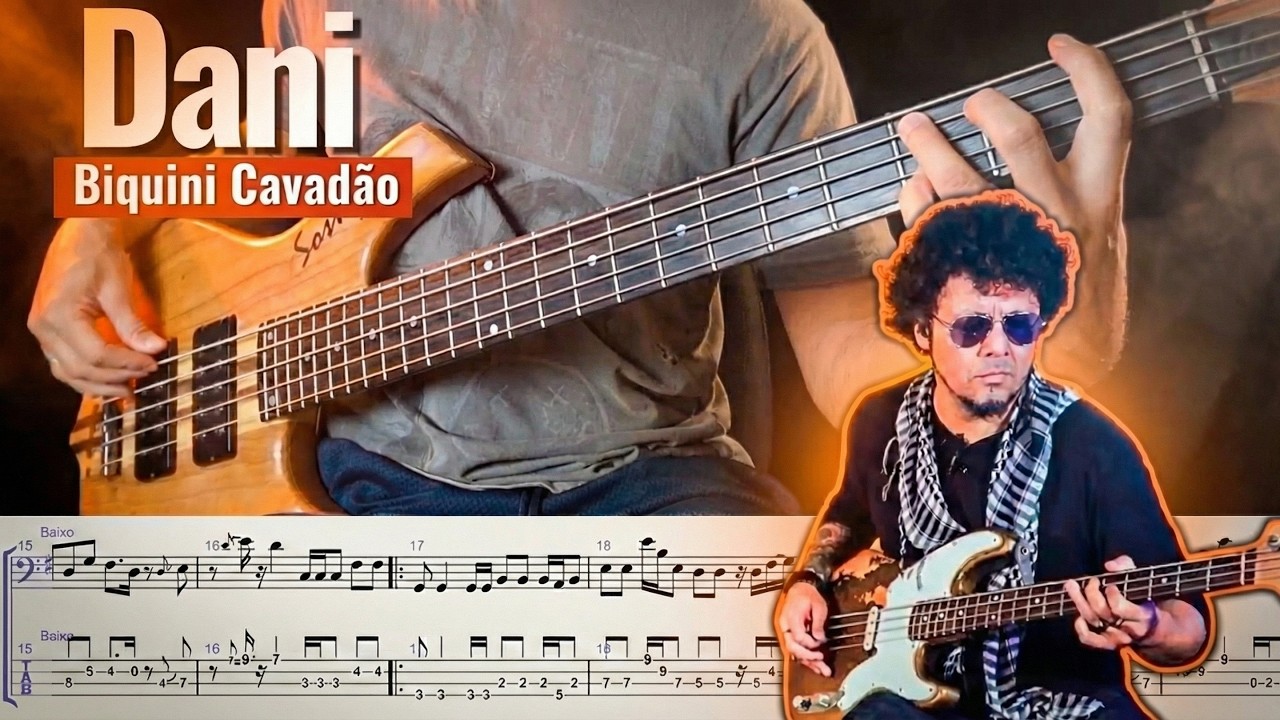 Dani - Biquini Cavadão - Baixo cover C/partitura