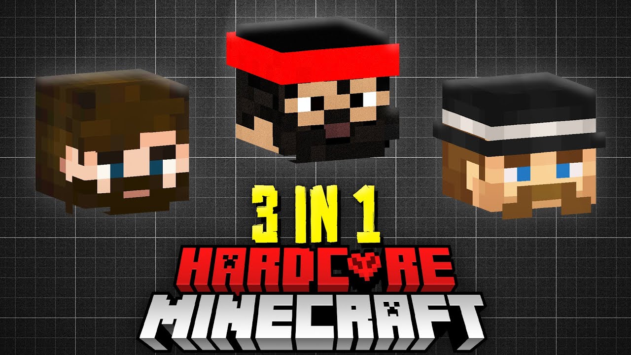 Provocare Imposibila - Minecraft Hardcore Multiplayer [ 3 in 1 ]