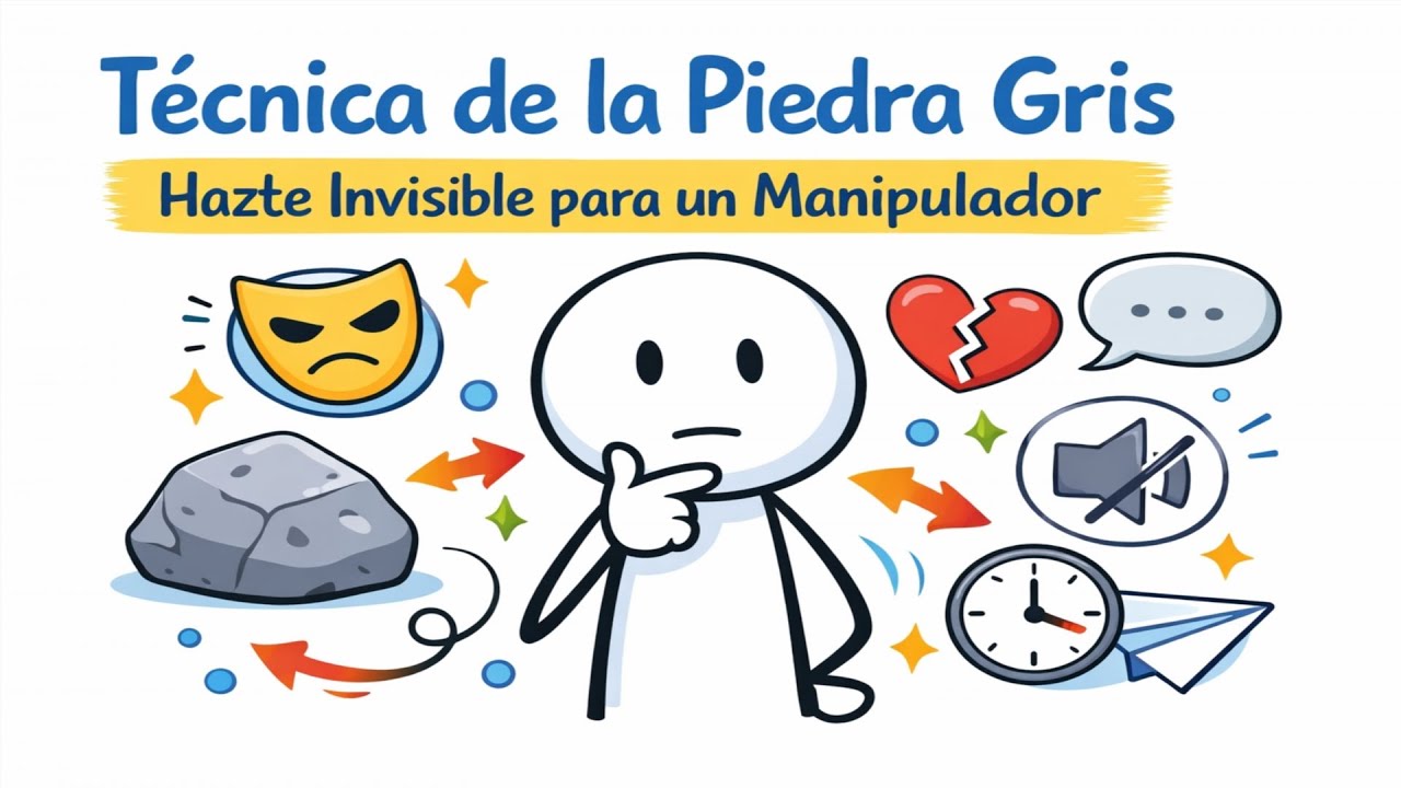 Técnica de la Piedra Gris: Hazte Invisible para un Manipulador