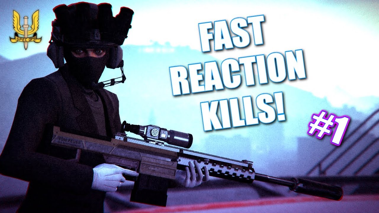 Faster Than Aimbot In GTA Online! (Fast Reaction Kills)