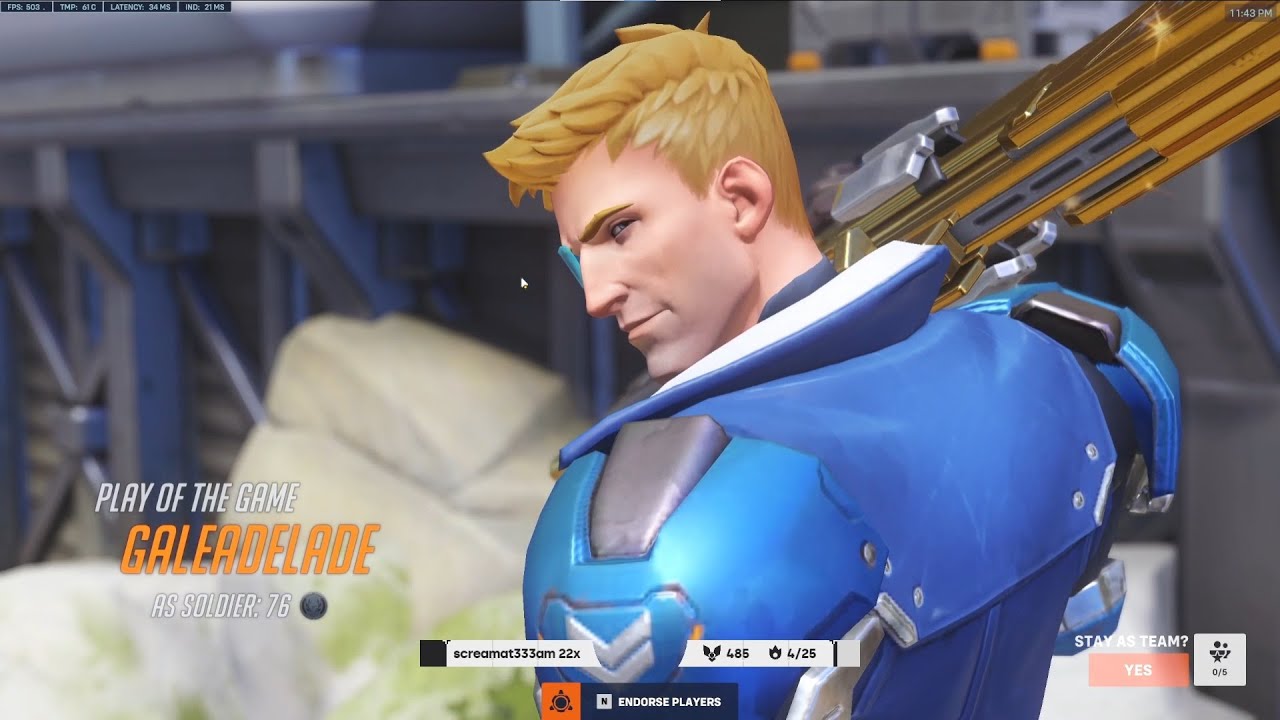 20K DMG! 42 ELIMS! POTG! GALE THE BEST SOLDIER 76 IN THE WORLD! OVERWATCH 2 SEASON 8 GAMEPLAY