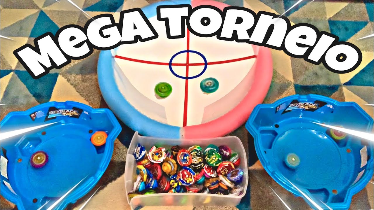 BEYBLADE MEGA TORNEIO 3 ARENAS AO MESMO TEMPO! PETER PLAY