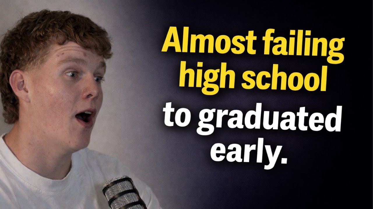 Graduated High School Early to Making $500K. He had a 1.2 GPA  (20 years old)