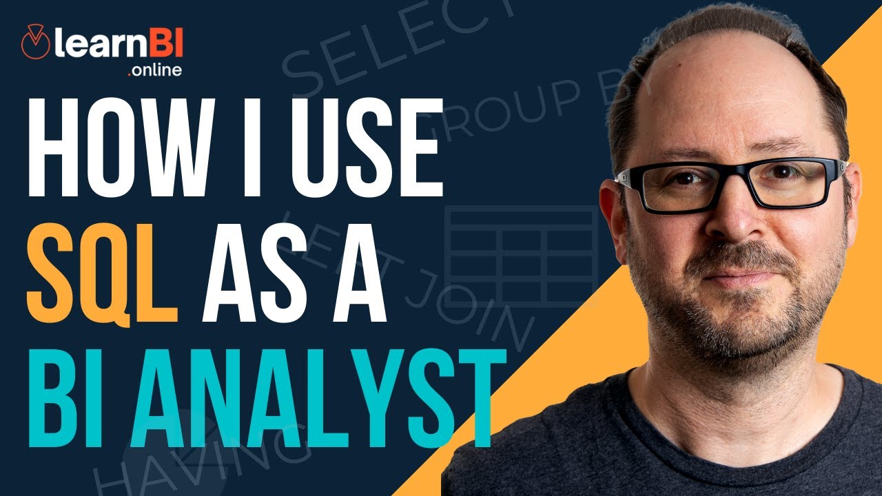 Как я использую SQL в качестве BI-аналитика