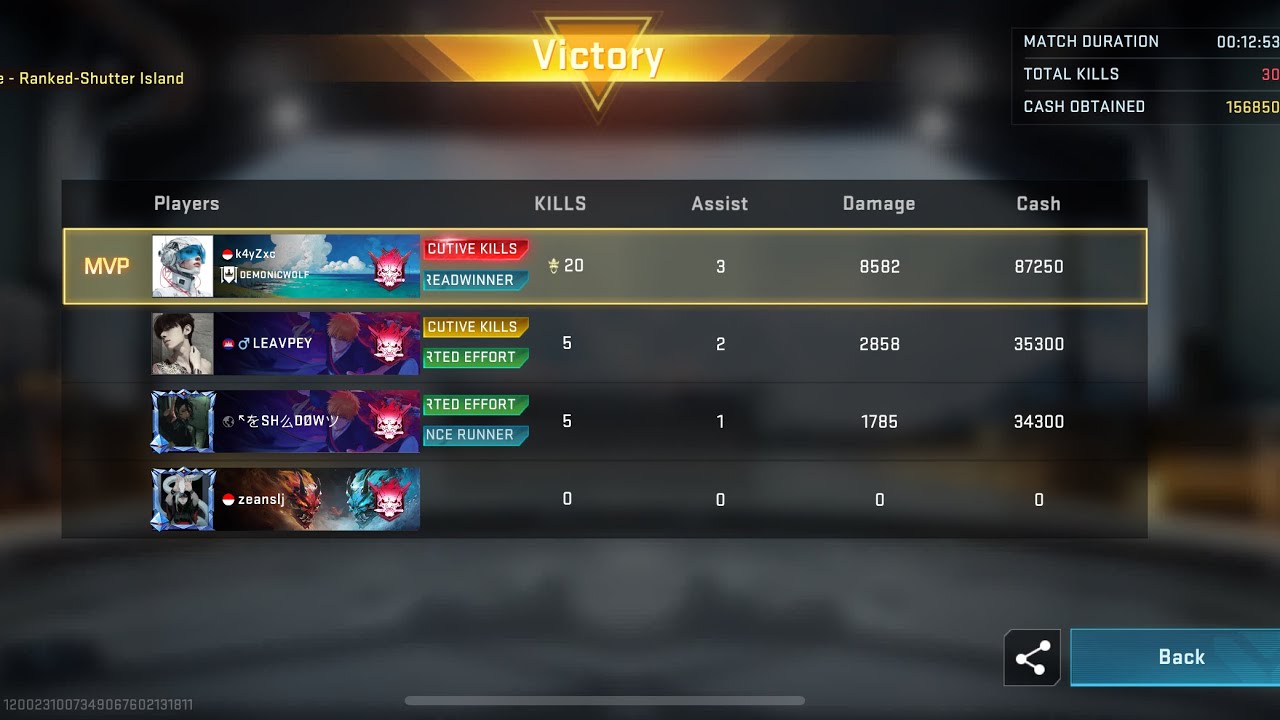 Highlight Uzi Zangetsu 20 Kills - Blood Strike