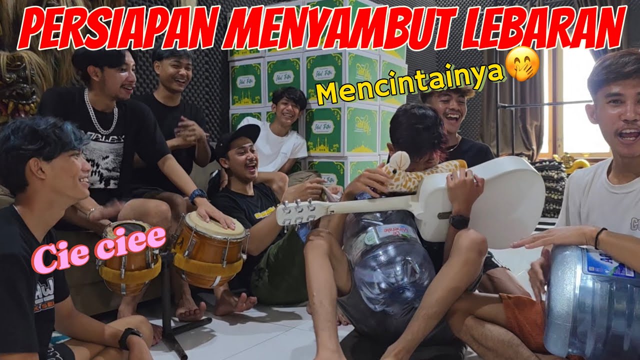 PERSIAPAN ANAK KUSUMAWARA MENYAMBUT LEBARAN
