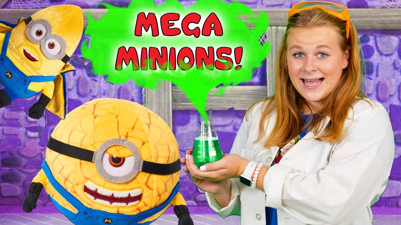 Assistant and her Dog Wiggles Create Super Mega Minions