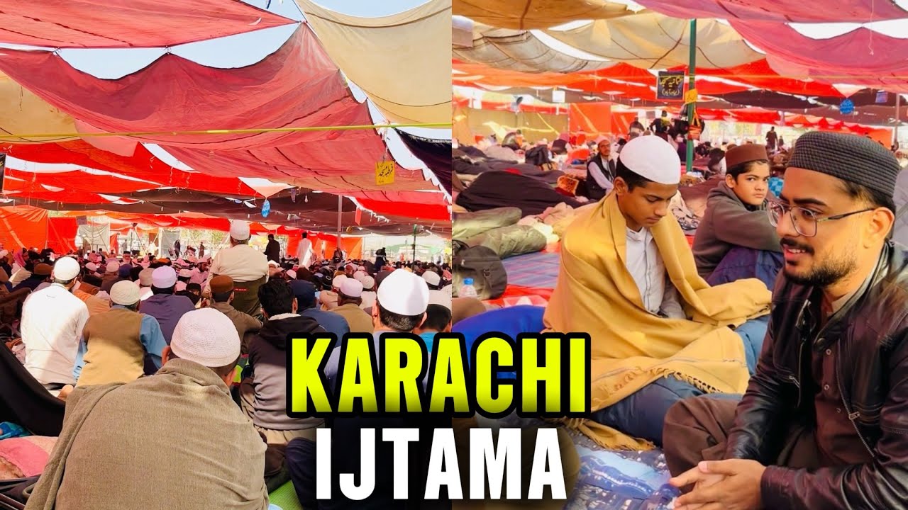 Karachi Tableegi Ijtama ❤️2025|| SHAZII VLOGS
