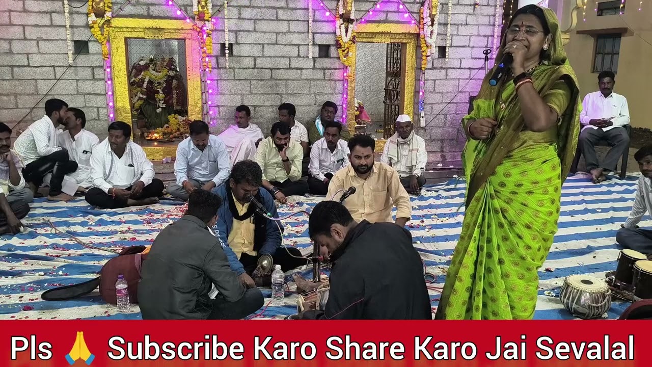 SAVITRABAI BANJARA BHAJAN|MAHANAGAR MUGALNAGAV TANDA TQ CHITAPUR/#TV9BANJARA...