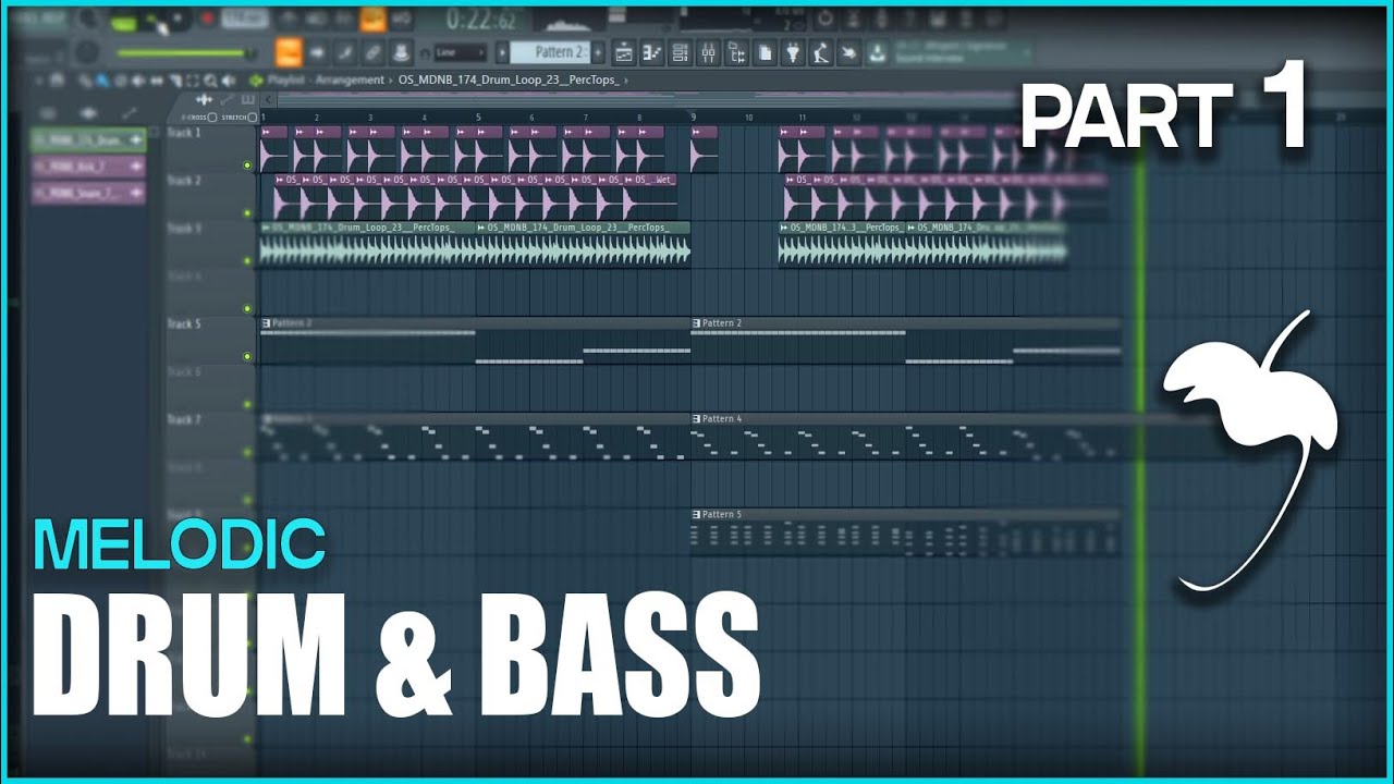 Melodic DRUM & BASS Part 1 | Getting Started/Basic Structure (FL STUDIO)