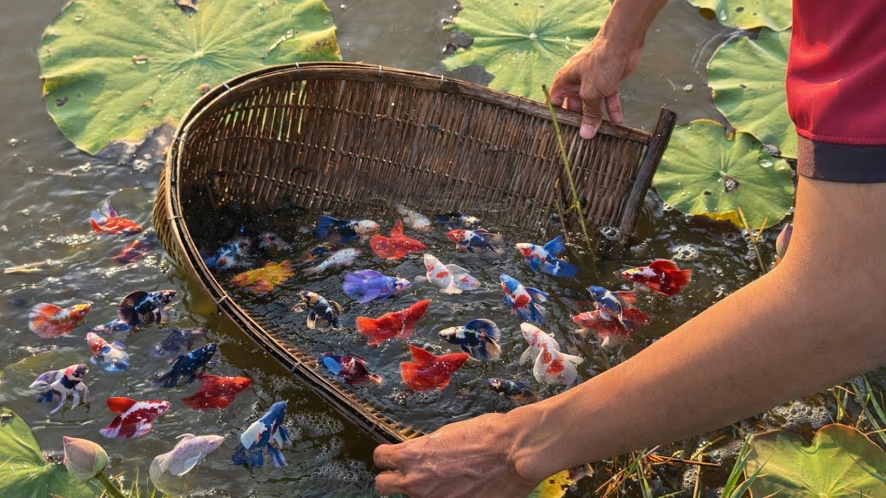We Found Beautiful Expensive Betta Fish in Hidden Nature Betta Place that unbelievable 
