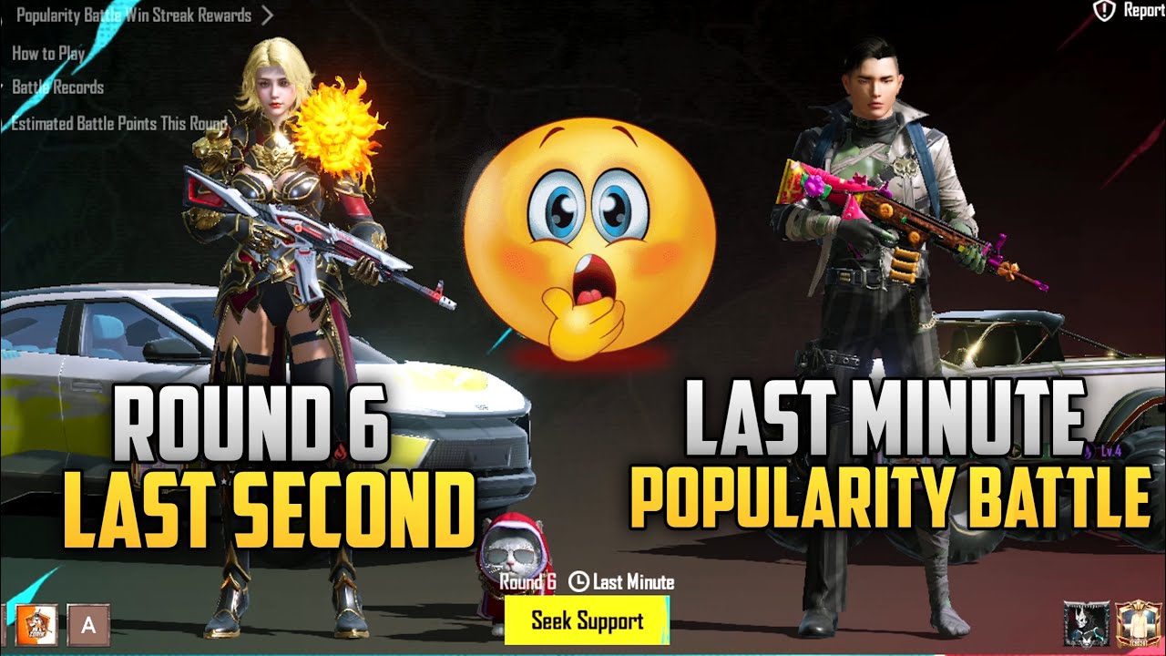 LAST SECOND POPULARITY BATTLE ROUND 6 |LAST SECOND SNIPE POPULARITY BATTLE BGMI