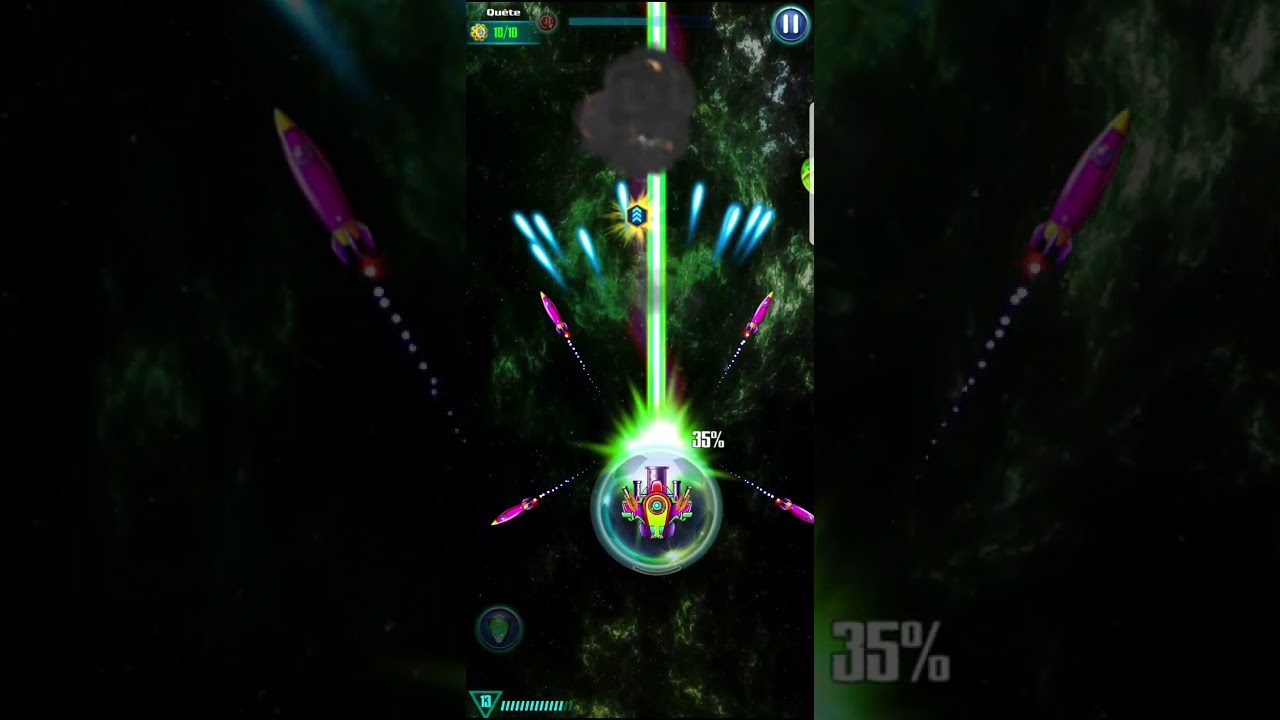 [New Booster] Level 153 Galaxy Attack: Alien Shooter | Best Relax Game Mobile | Arcade Space Shoot