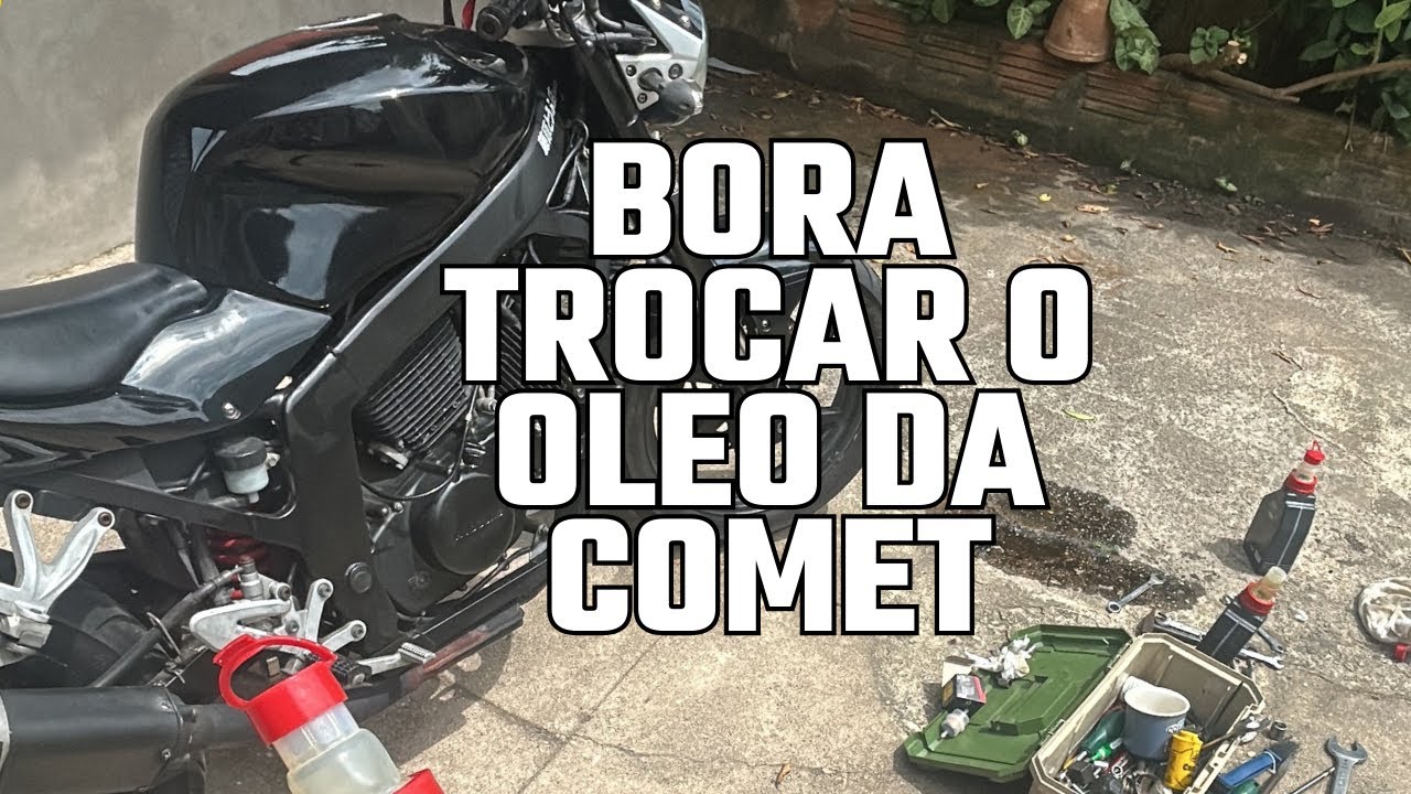 Troca de óleo da Kasinski Comet 250 e bate papo